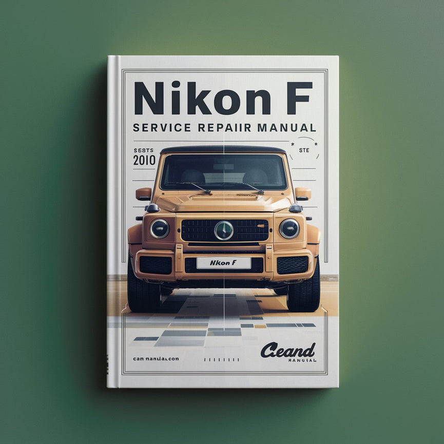 NIKON F Service Repair Manual PDF Download
