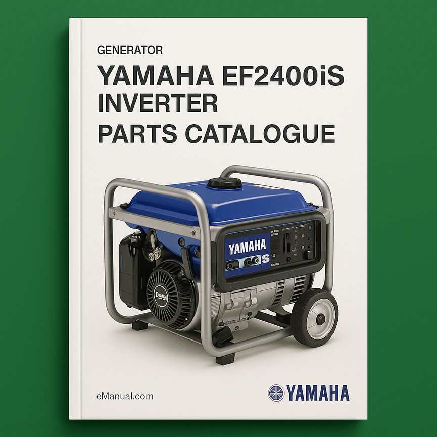 Yamaha EF2400is Inverter Generator Parts Catalogue