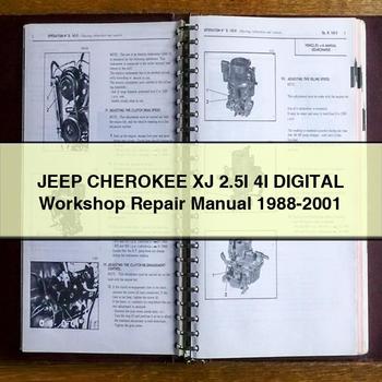 Jeep CHEROKEE XJ 2.5I 4I Digital Workshop Repair Manual 1988-2001