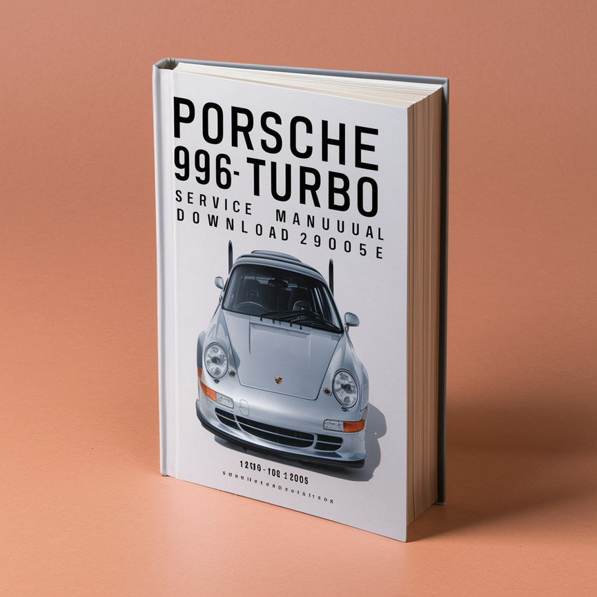 PORSCHE 996 Turbo Service Repair Manual 2001-2005