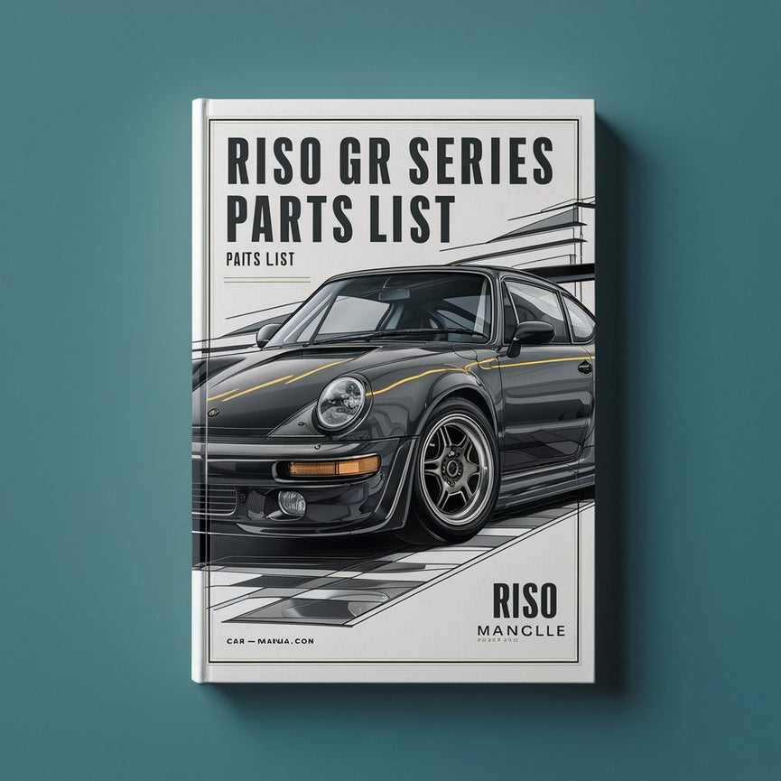 Riso GR Series Parts List