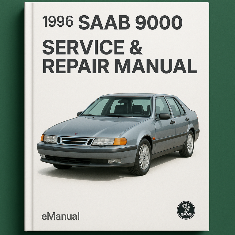 1996 SAAB 9000 Service Repair Manual 96
