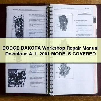 DODGE DAKOTA Workshop Repair Manual  All 2001 ModelS COVERED