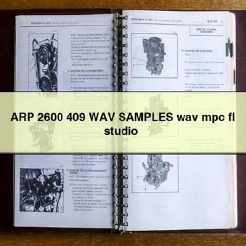 ARP 2600 409 WAV Samples wav mpc fl studio