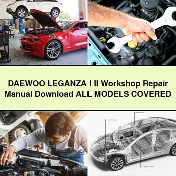 DAEWOO LEGANZA I II Manual de Reparación de Taller Descargar Todos los Modelos PDF CUBIERTO