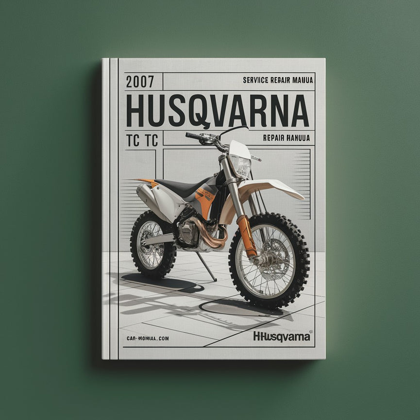 2007 HUSQVARNA TE TC 250 450 510 Service Repair Manual