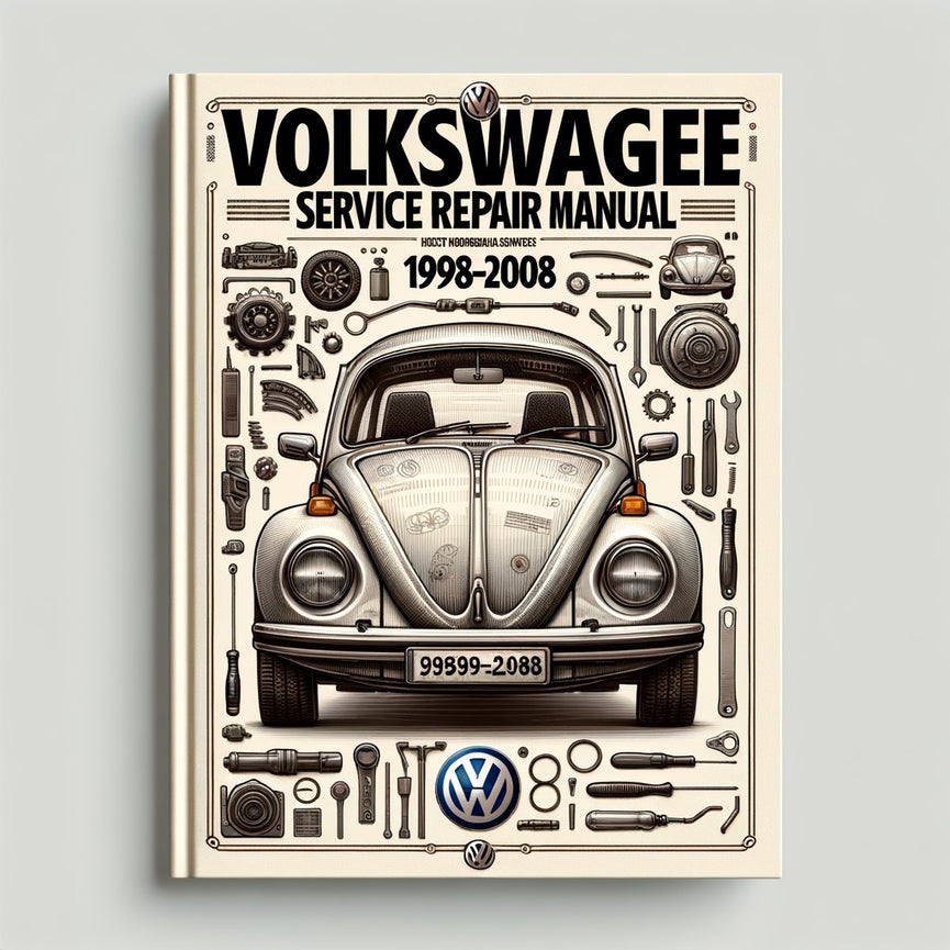 Volkswagn BEETLE Service Repair Manual 1998-2008