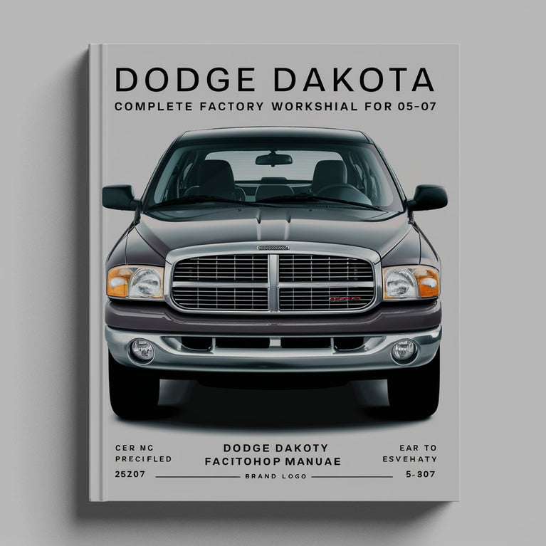 Dodge Dakota complete factory Workshop Manual for 05-07