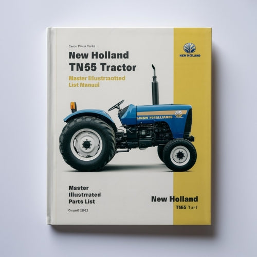 New Holland TN65 TURF Tractor Master Illustriertes Ersatzteillisten-Handbuch