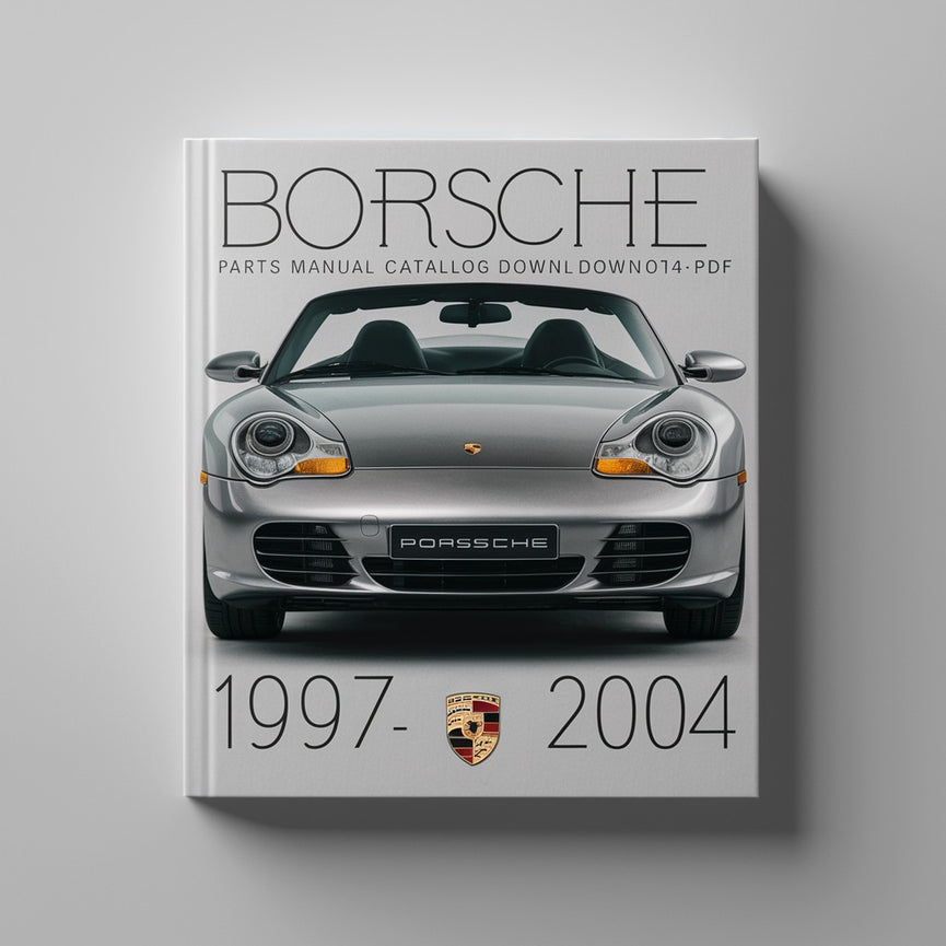 PORSCHE BOXSTER 986 Parts Manual Catalog  1997-2004