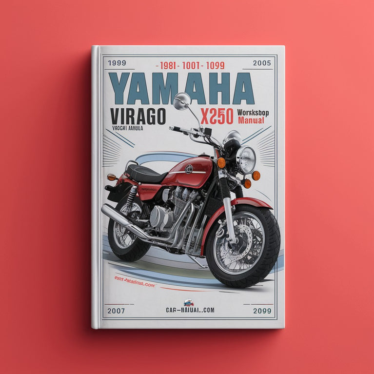 Yamaha Virago XV250 Manual de taller 1988 1989 1990 1991 1992 1993 1994 1995 1996 1997 1998 1999 2000 2001 2002 2003 2004 2005 2006 2007 2008 2009 Descargar PDF