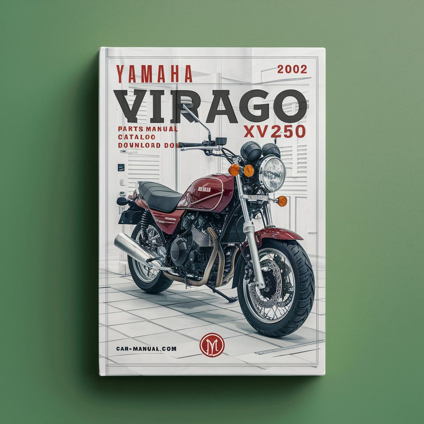 Yamaha VIRAGO 250 XV250 Parts Manual Catalog 2002