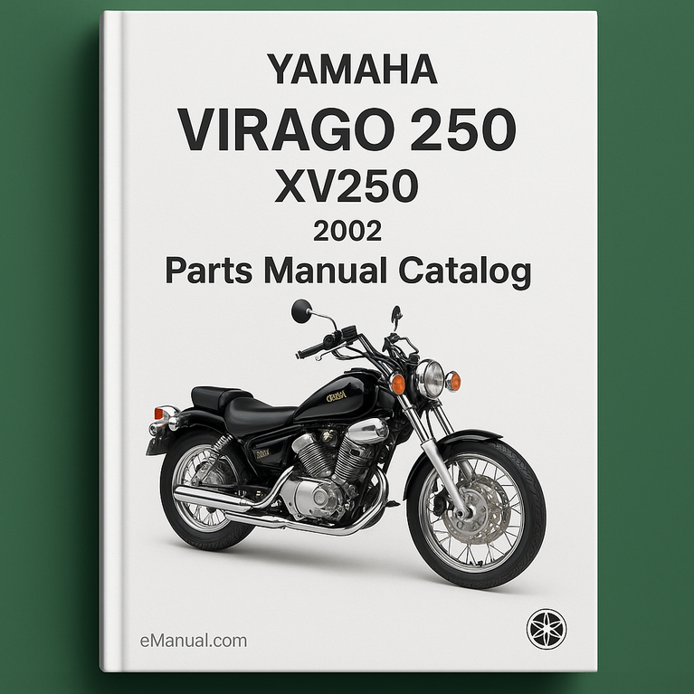 Yamaha VIRAGO 250 XV250 Manual de Repuestos Catálogo Descargar 2002 PDF