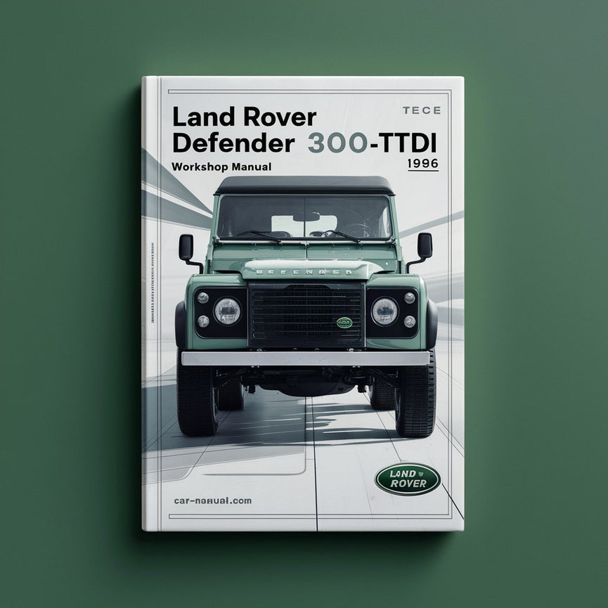 Land Rover Defender 300Tdi Werkstatthandbuch 1996 PDF-Download