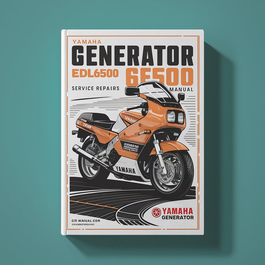 yamaha generator EDL6500 Service Repair Manual