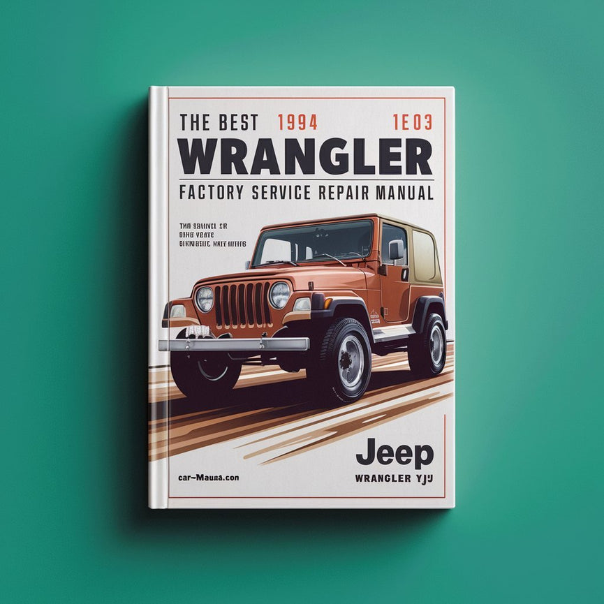 El mejor manual de servicio de fábrica del Jeep Wrangler YJ 1994 Descargar PDF