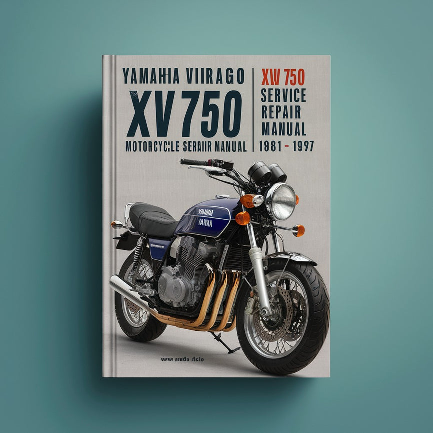 Yamaha Virago Xv750 Xv 750 Motorcycle Service Repair Manual 1981-1997