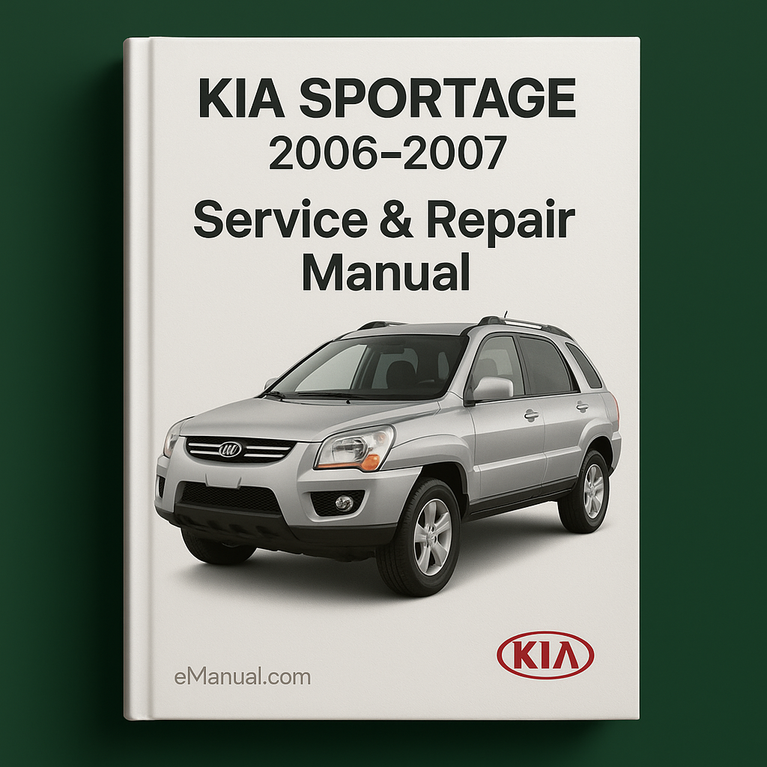 Manual de reparación de servicio KIA SPORTAGE 2006-2007 Descargar PDF