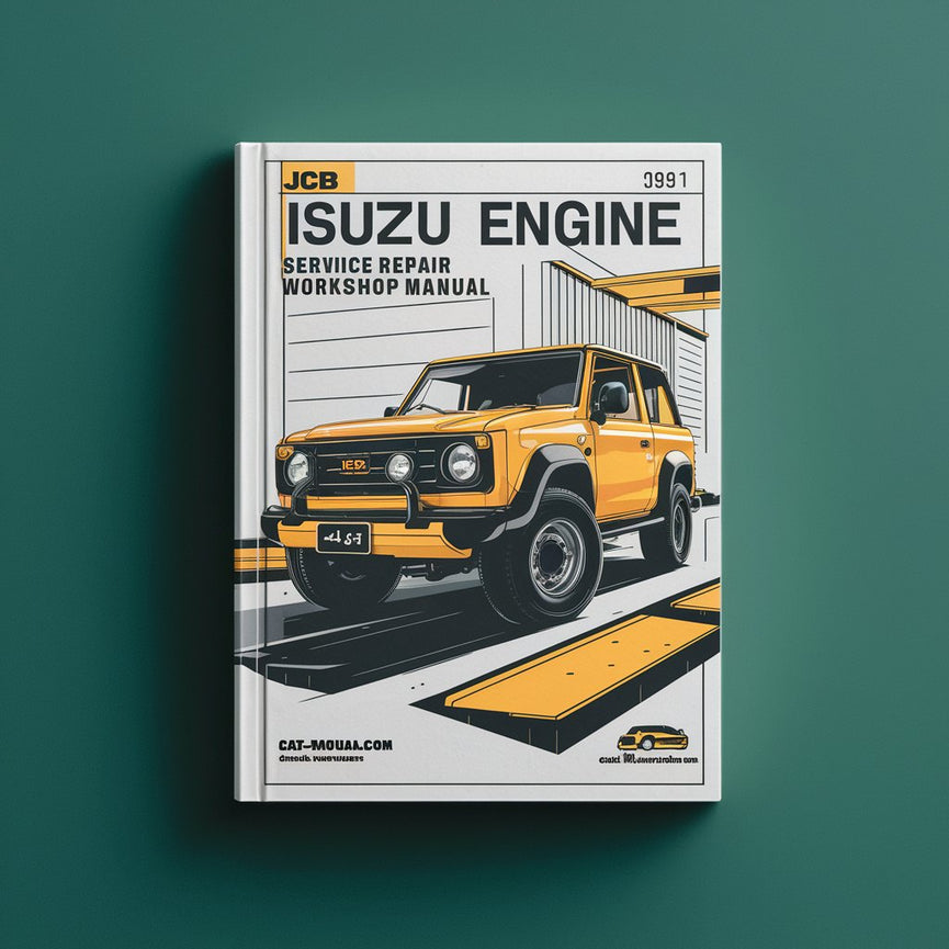 JCB Isuzu Engine A-4JG1 Service Repair Workshop Manual