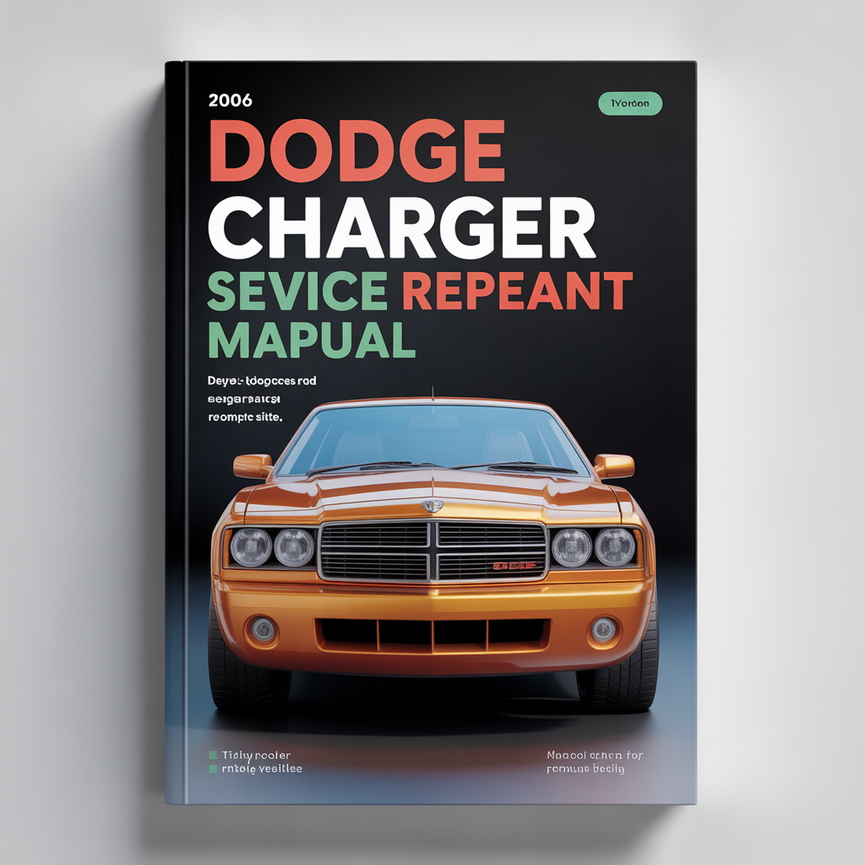 2006 DODGE CHARGER Service Repair Manual