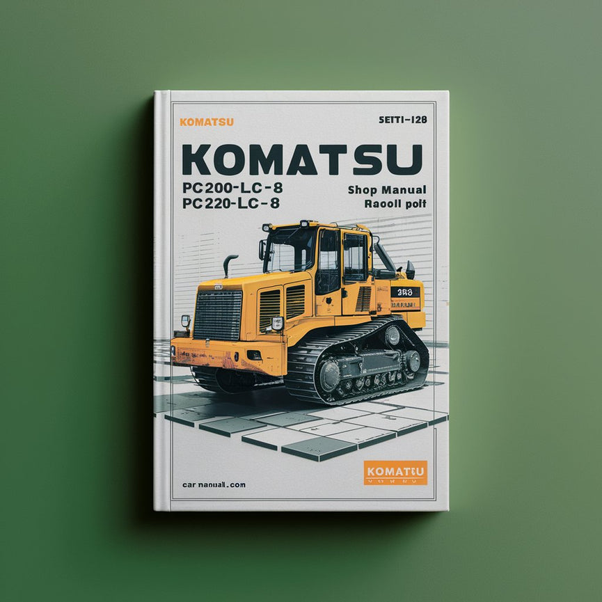 Download Komatsu PC200-8 PC200LC-8 PC220-8 PC220LC-8 Shop Manual PDF