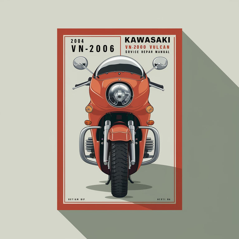 2004-2006 Kawasaki VN2000 Vulcan Service Repair Manual