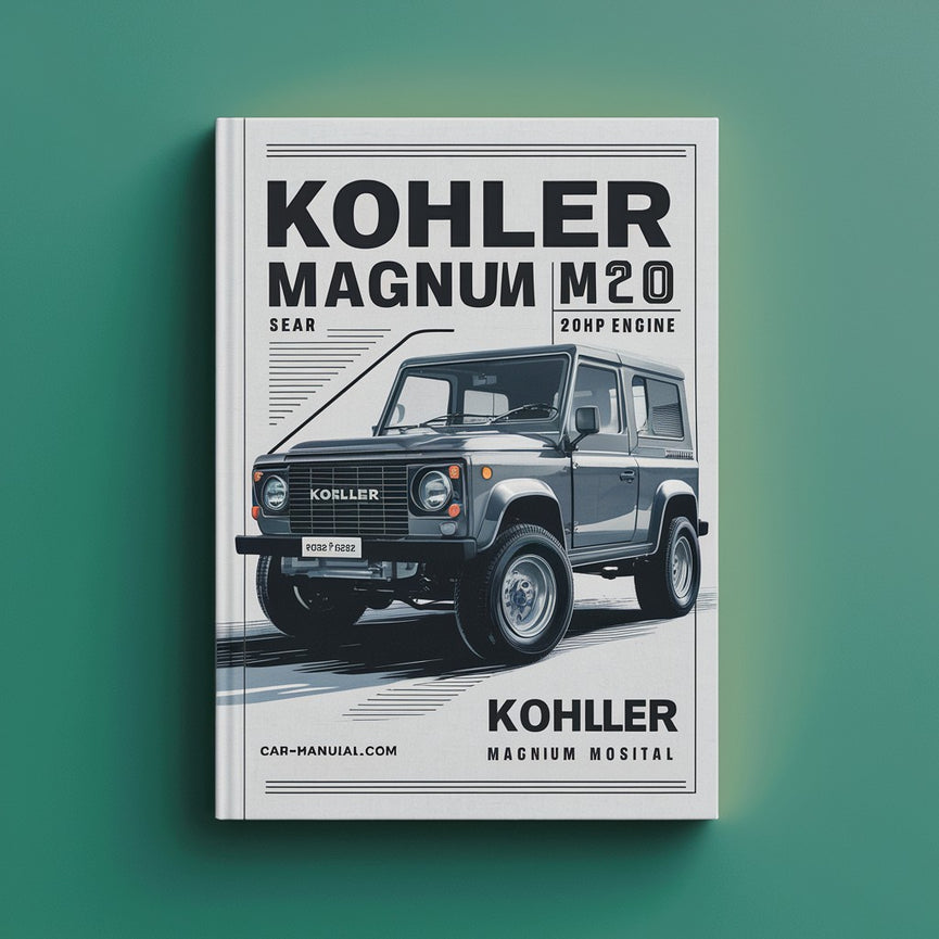 Manual de taller del motor Kohler MAGNUM Modelo M20 20HP Descargar PDF