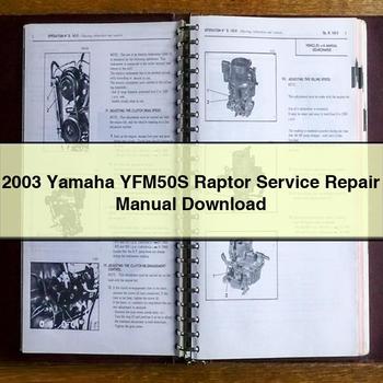 2003 Yamaha YFM50S Raptor Service Repair Manual
