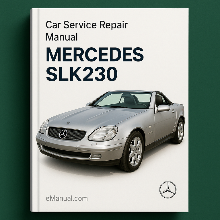 1998 Mercedes SLK230 Service Repair Manual 98