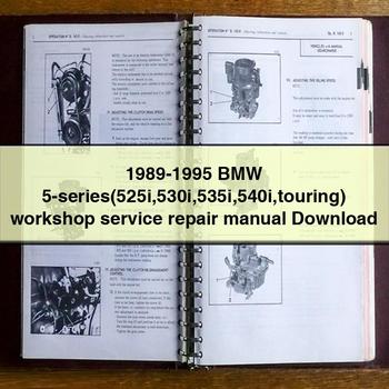 1989-1995 BMW 5-series(525i 530i 535i 540i touring) Workshop Service Repair Manual