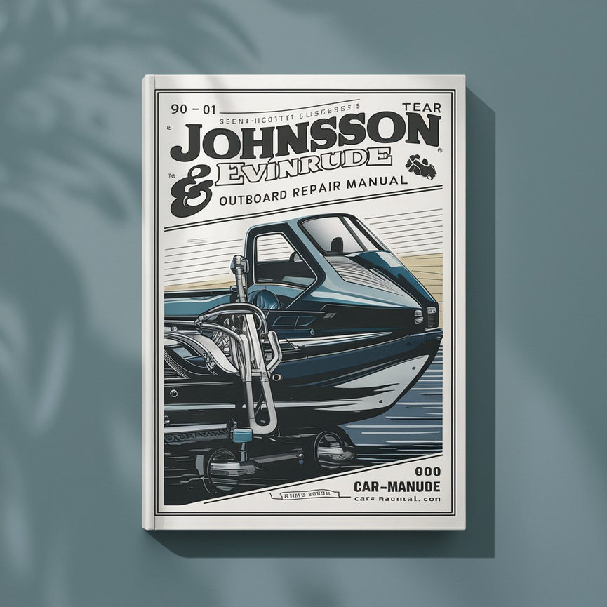 90-01 Johnson Evinrude Outboard Motor Repair Manual