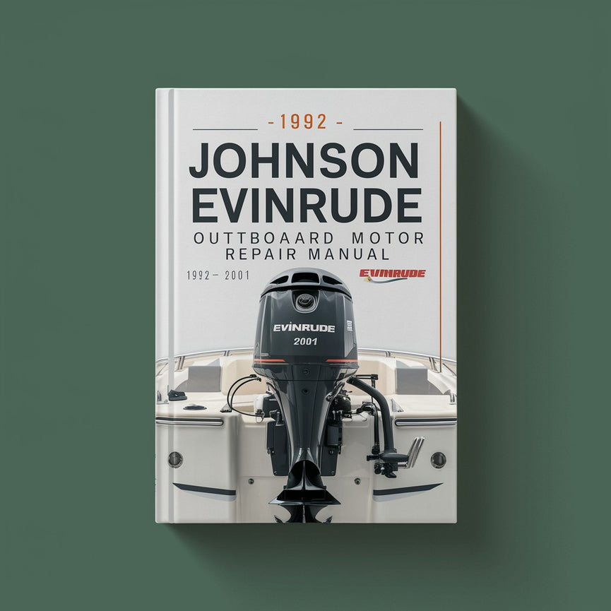 1992-2001 Johnson Evinrude Outboard Motor Repair Manual PDF Download
