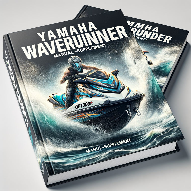 Yamaha WaveRunner GP1300R Manual-Supplement