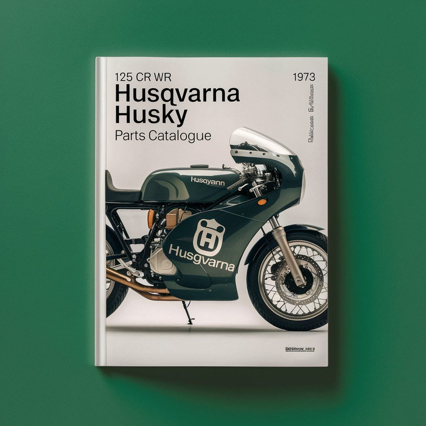 1973 125 CR WR Husqvarna Husky Parts Catalogue