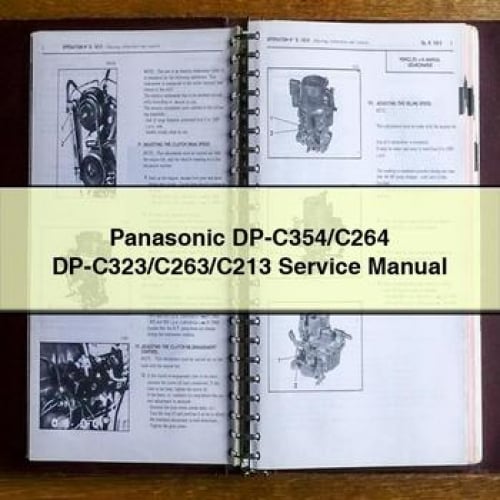 Panasonic DP-C354/C264 DP-C323/C263/C213 Service Manual PDF Download