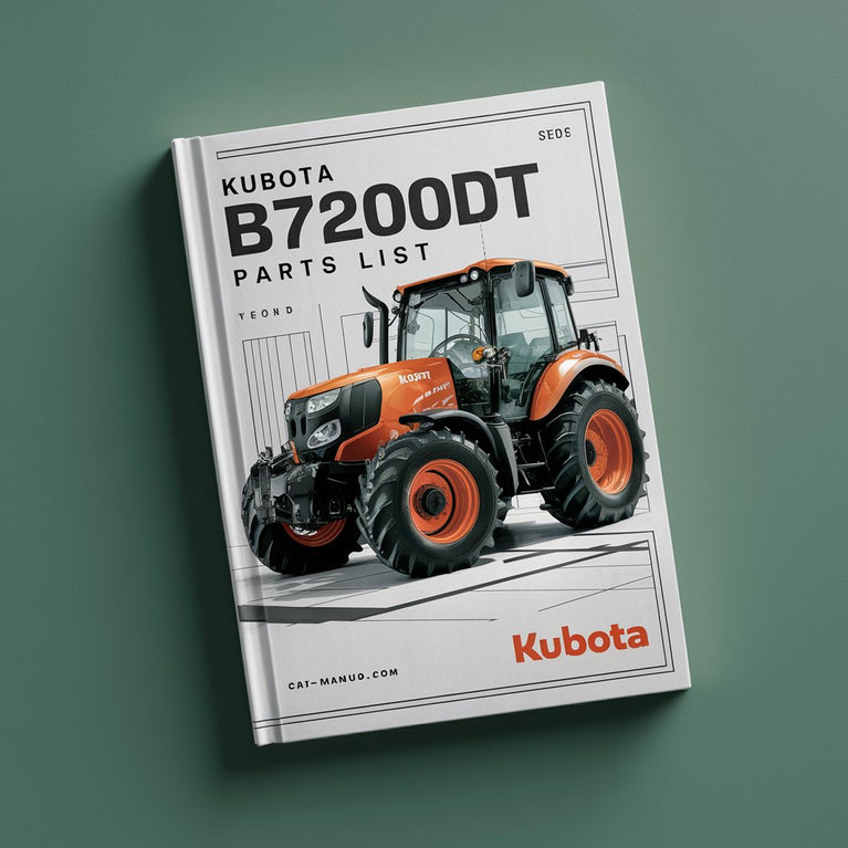 Kubota B7200DT Tractors Parts List