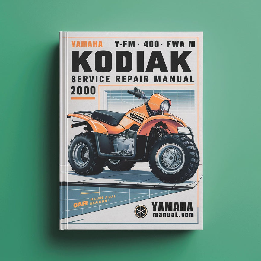 Yamaha YFM 400 FWA M Kodiak Service Repair Manual 2000