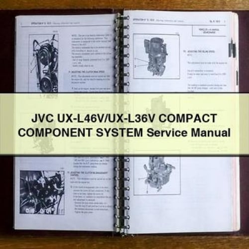 JVC UX-L46V/UX-L36V Compact Component System Service Manual PDF Download