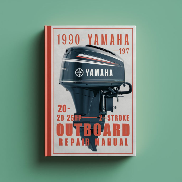 1990-1997 Yamaha 20 25HP 2-STROKE OUTBOARD Repair Manual