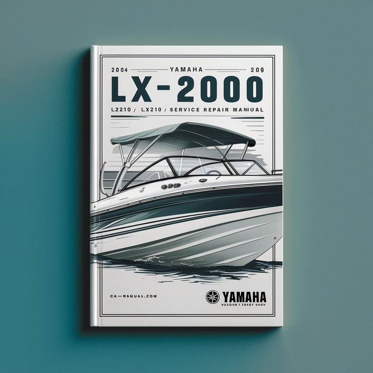 2004 Yamaha LX2000/LS2000/LX210/AR210 Boat Service Repair Manual