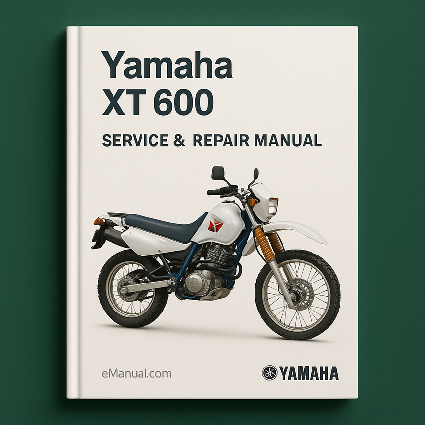 Yamaha XT 600 Service Repair Manual