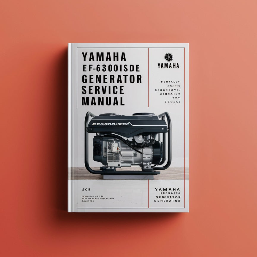 Yamaha EF6300iSDE Generator Service Repair Manual