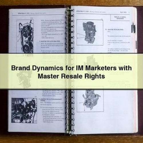 Brand Dynamics for IM Marketers with Master Resale Rights