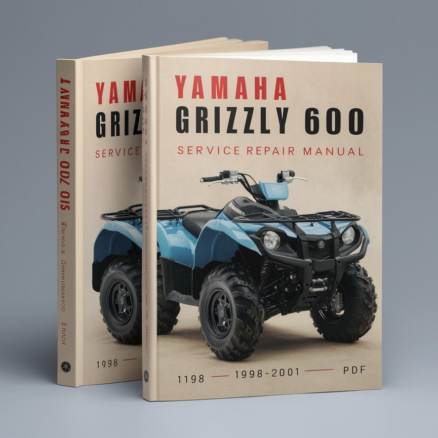 Yamaha GRIZZLY 600 YFM600 Service Repair Manual 1998-2001