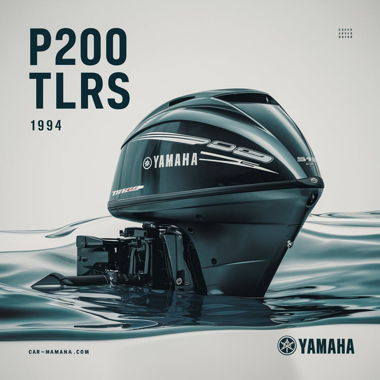 1994 Yamaha P200 TLRS Outboard Service Repair maintenance Manual. Factory