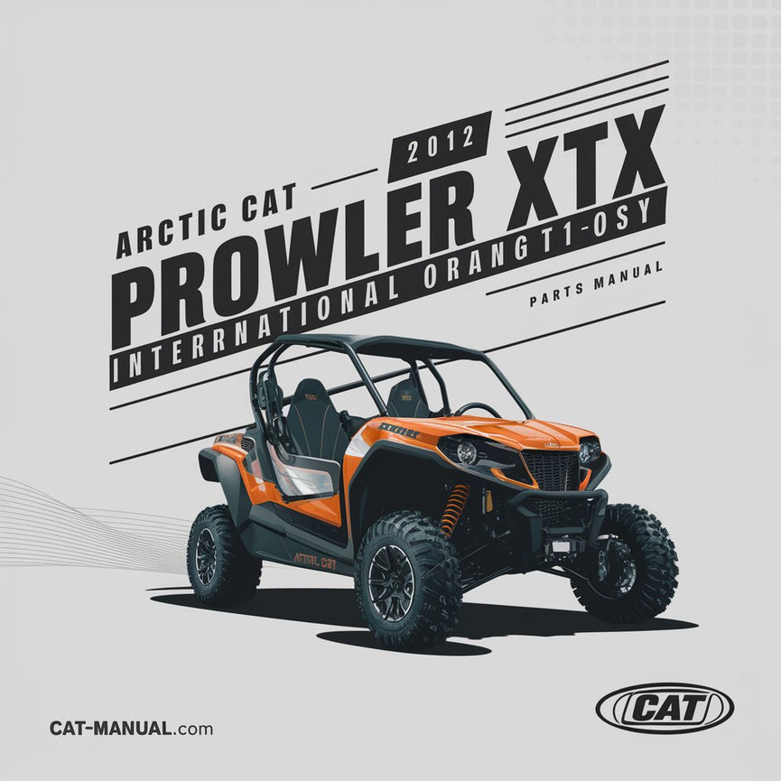 Arctic Cat 2012 PROWLER 700 XTX INTERNATIONAL ORANGE U2012P3T1POSY [Parts Manual]