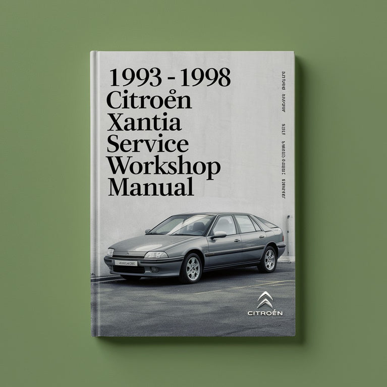 1993 - 1998 Citroen Xantia Service-Werkstatthandbuch herunterladen