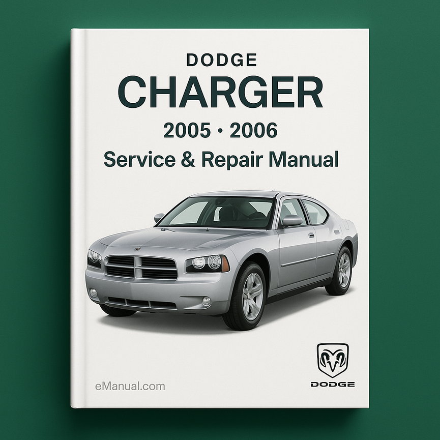 DODGE CHARGER CAR Service & Repair Manual (2005 2006)-PDF