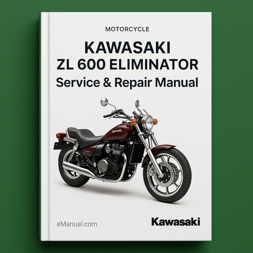 KAWASAKI ZL 600 ELIMINATOR Service Repair Manual