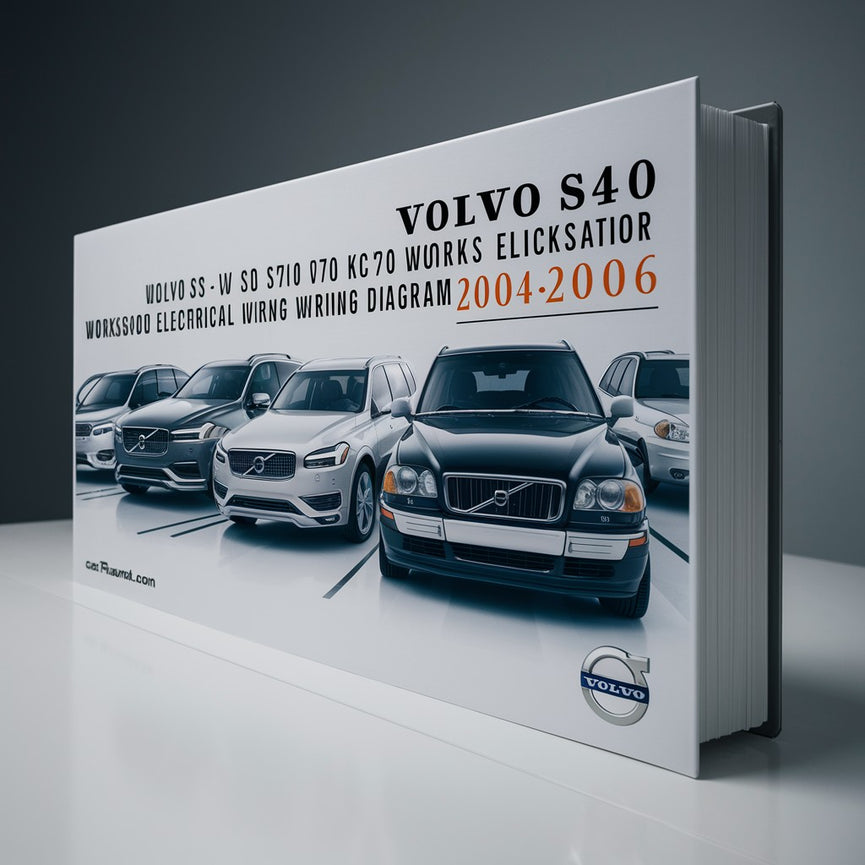 Volvo S40 V50 S60 S70 V70 C70 XC70 S80 XC90 Workshop Electrical Wiring Diagram 2004-2006 (3 500+ Pages 311MB Searchable  Bookmarked iPad-ready)